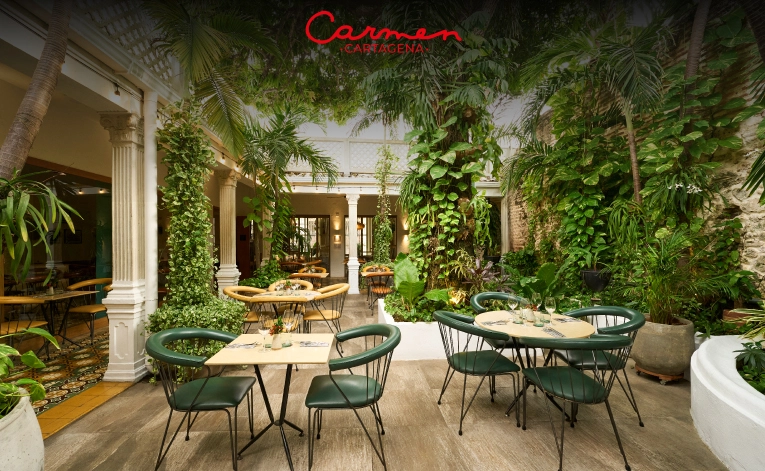 Fancy dinner at Carmen Cartagena with gourmet dishes and sophisticated ambiance in the Walled City.